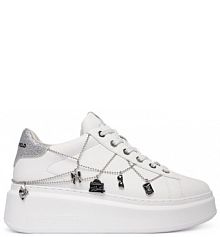 Sneakersy KARL LAGERFELD czarne damskie 