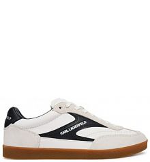 Sneakersy KARL LAGERFELD białe męskie 