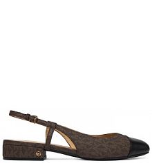 Baleriny MICHAEL Michael Kors brązowe damskie 