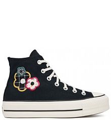 Trampki wysokie Converse czarne damskie 