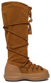 Śniegowce Moon Boot brązowe damskie 