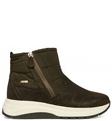 Botki Caprice khaki damskie 