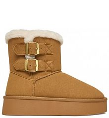 Śniegowce JENNY brązowe damskie 