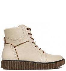 Botki Rieker écru damskie 