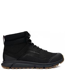 Trzewiki Tommy Hilfiger czarne męskie 