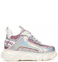 Sneakersy Buffalo białe damskie 