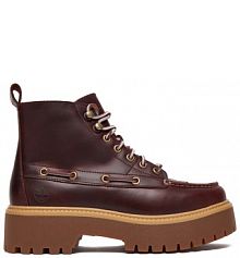 Botki Timberland bordowy damskie 