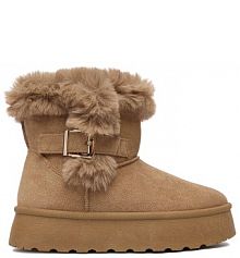 Śniegowce JENNY beżowe damskie 