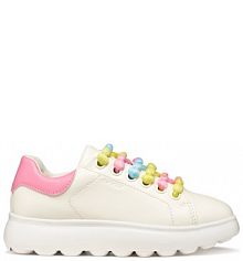 Sneakersy Geox białe dziecięce 