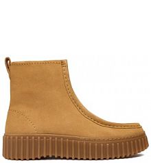 Botki Clarks brązowe damskie 