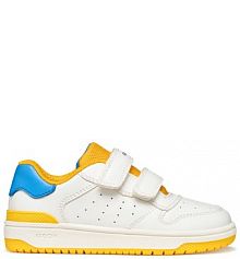 Sneakersy Geox białe dziecięce 