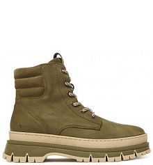 Botki Tamaris khaki damskie 