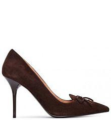 Szpilki LOVE MOSCHINO brązowe 