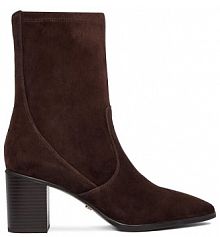 Botki na słupku GINO ROSSI brązowe 