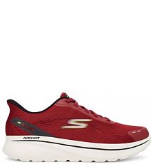 Sneakersy Skechers bordowy męskie 