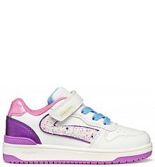 Sneakersy Geox białe dziecięce 