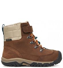 Śniegowce Keen brązowe dziecięce 