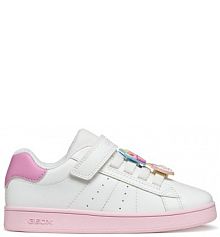 Sneakersy Geox białe dziecięce 