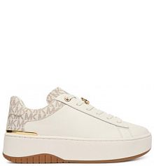 Sneakersy MICHAEL Michael Kors écru damskie 