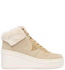 Sneakersy Guess beżowe damskie 