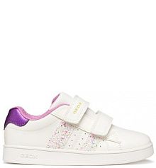 Sneakersy Geox białe dziecięce 