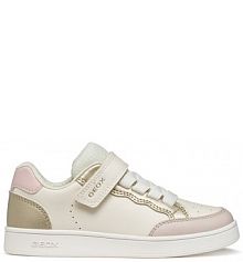 Sneakersy Geox écru dziecięce 