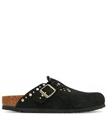 Klapki Birkenstock czarne damskie 