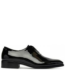 Półbuty wizytowe BOSS czarne męskie 