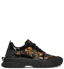 Sneakersy Versace Jeans Couture czarne męskie 