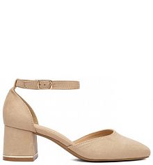 Czółenka JENNY beżowe 