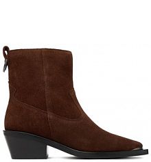 Botki na słupku GINO ROSSI brązowe 