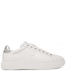 Sneakersy KARL LAGERFELD białe męskie 