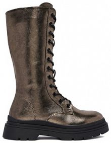 Kozaki DeeZee złote dziecięce 