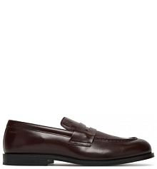 Półbuty wizytowe Calvin Klein brązowe męskie 