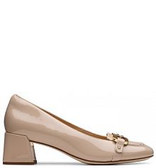 Czółenka Clarks beżowe 