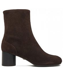 Botki na słupku GINO ROSSI brązowe 