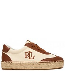 Espadryle LAUREN RALPH LAUREN białe damskie 