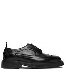 Półbuty wizytowe Fabi zielone męskie 