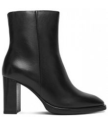 Botki na słupku GINO ROSSI czarne 