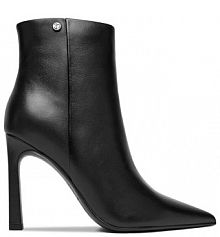 Botki na słupku Eva Minge czarne 