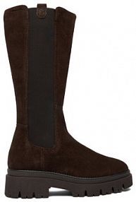 Kozaki Tamaris brązowe damskie 