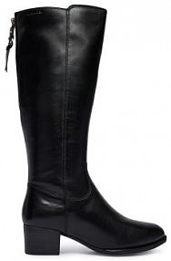 Kozaki na obcasie Tamaris czarne 