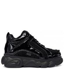 Sneakersy Buffalo czarne damskie 