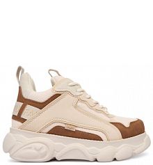 Sneakersy Buffalo beżowe damskie 