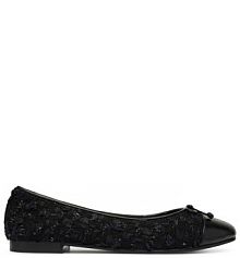 Baleriny Tory Burch czarne damskie 