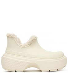 Śniegowce Crocs écru damskie 