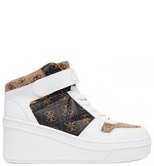 Sneakersy Guess beżowe damskie 