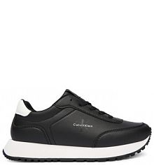 Sneakersy Calvin Klein czarne damskie 
