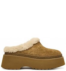 Kapcie Coach brązowe damskie 