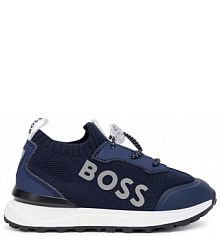 Sneakersy BOSS granatowe dziecięce 